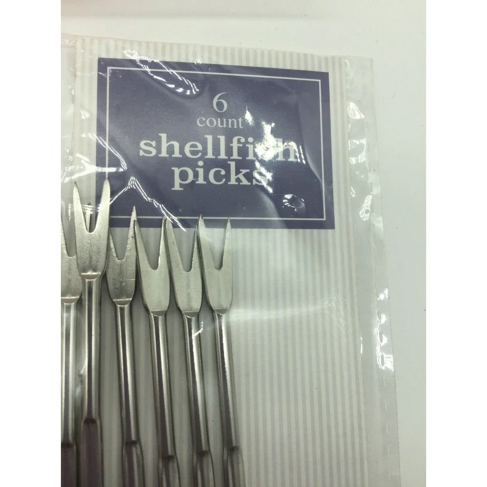Lot of 6 Lobster Claw Cracker Shellfish picks Seafood Food Serving Tool‎ New